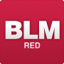 Ubiquitous Taxis agency BLM Red Creative logo
