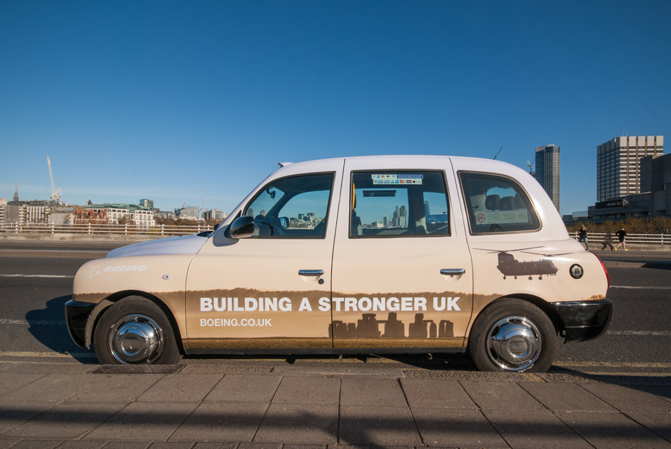 2016 Ubiquitous campaign for BOEING - BUILDING A STRONGER BRITAIN 
