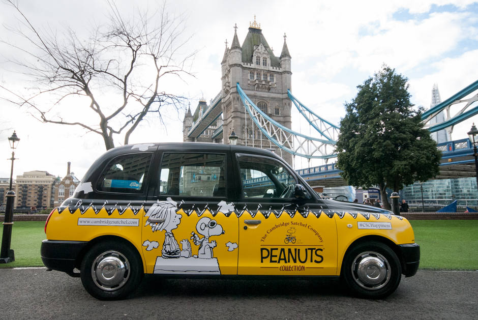 2015 Ubiquitous campaign for The Cambridge Satchel Company - The Cambridge Satchel Company Peanuts Collection