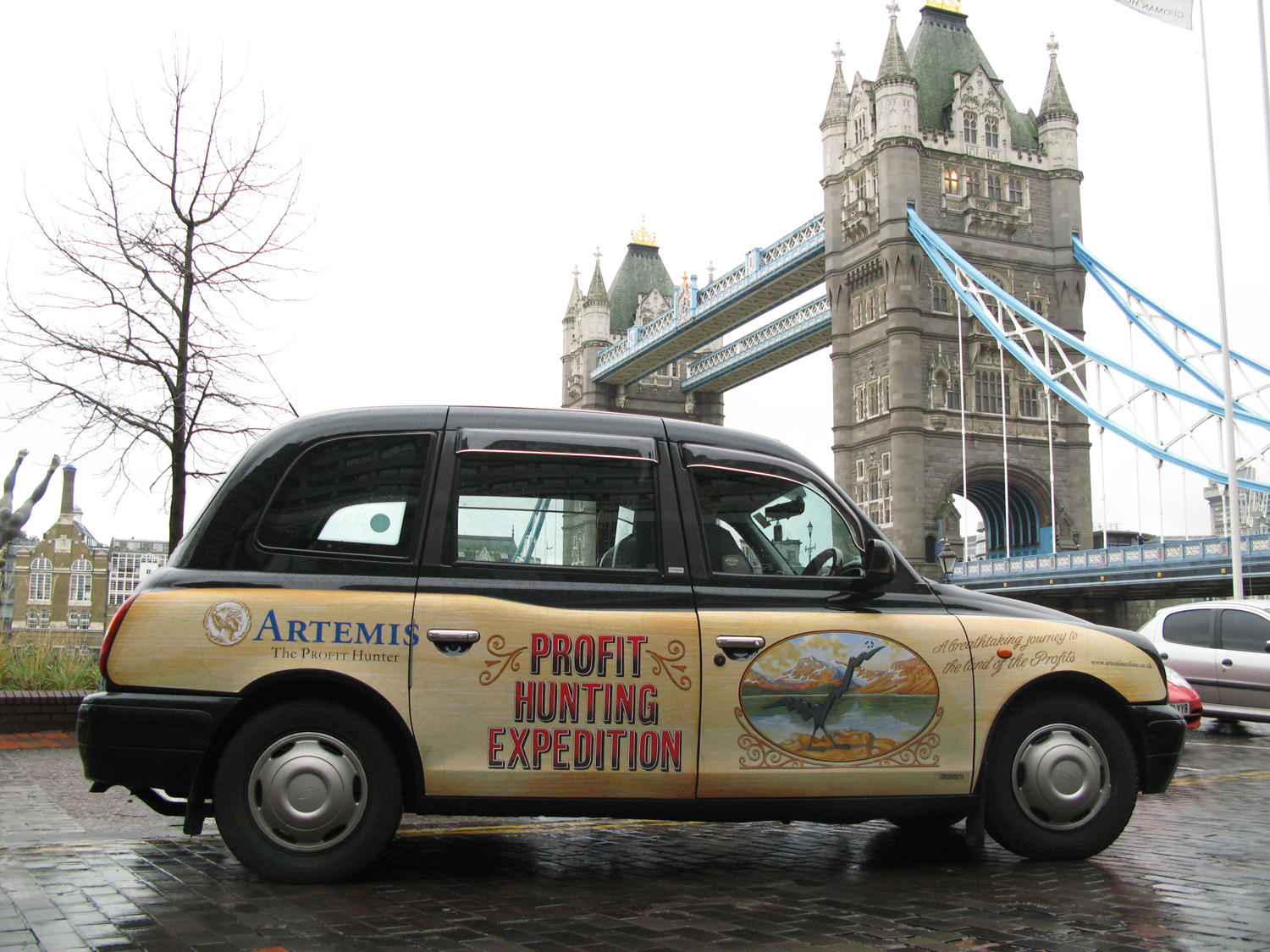 2007 Ubiquitous taxi advertising campaign for Artemis - Various