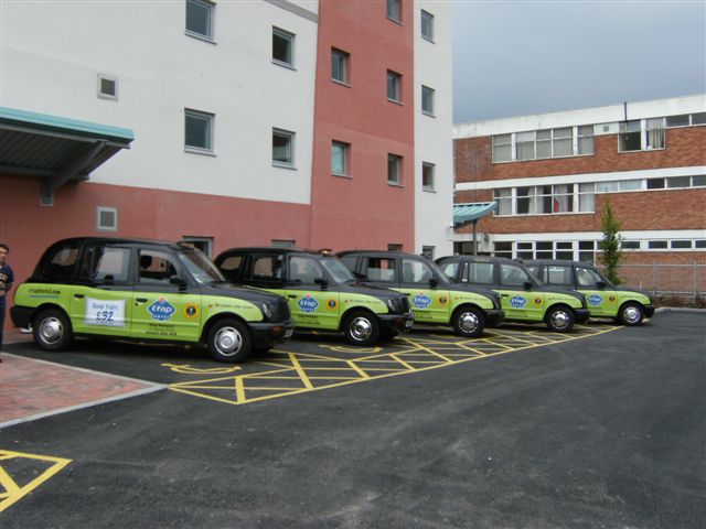 2009 Ubiquitous taxi advertising campaign for Etap - Various