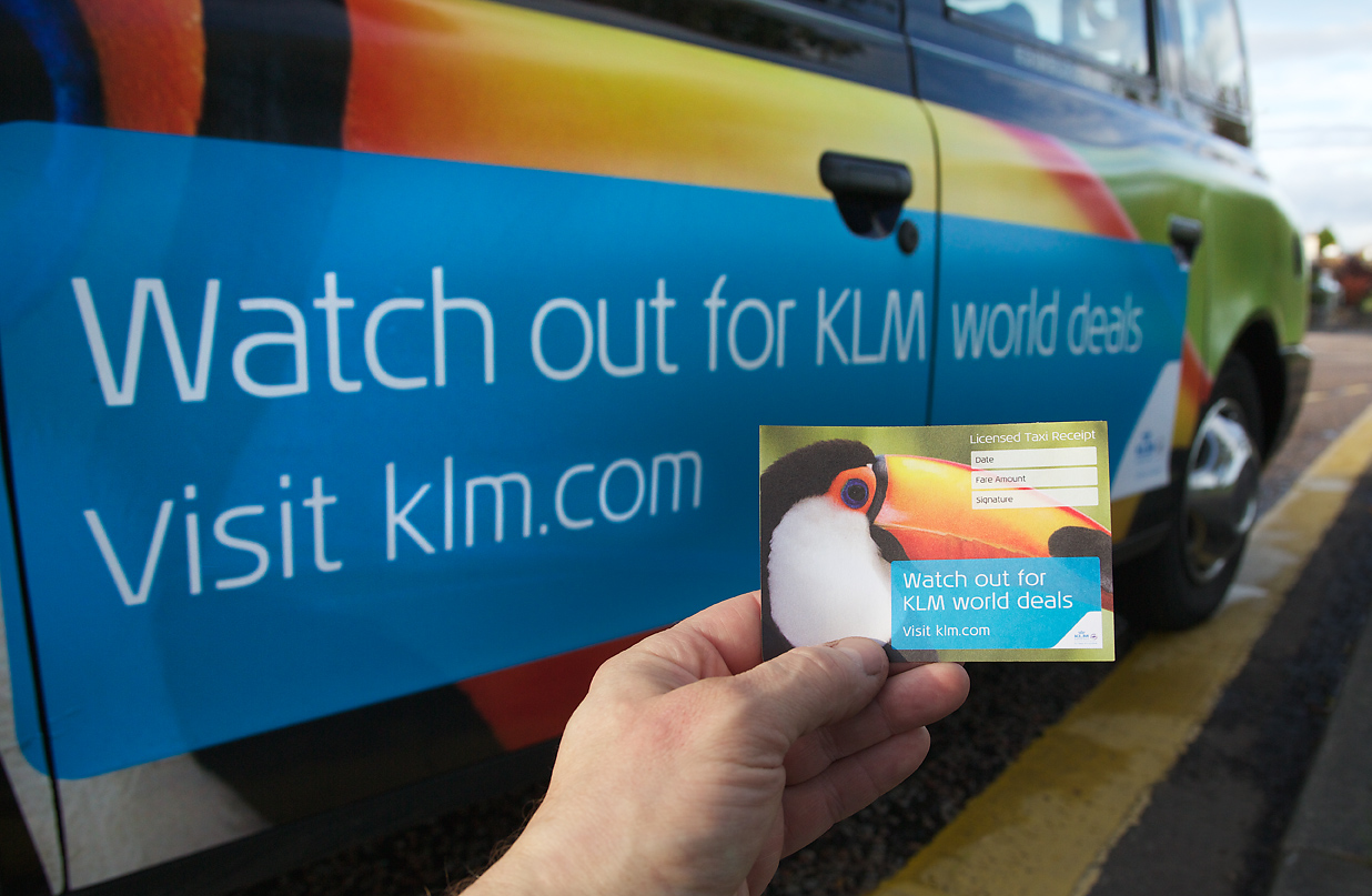 2013 Ubiquitous campaign for KLM - Watch out for KLM World deals
