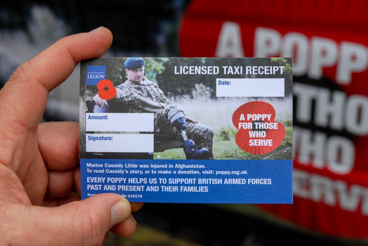 2013 Ubiquitous campaign for Royal British Legion - A poppy for those who serve 