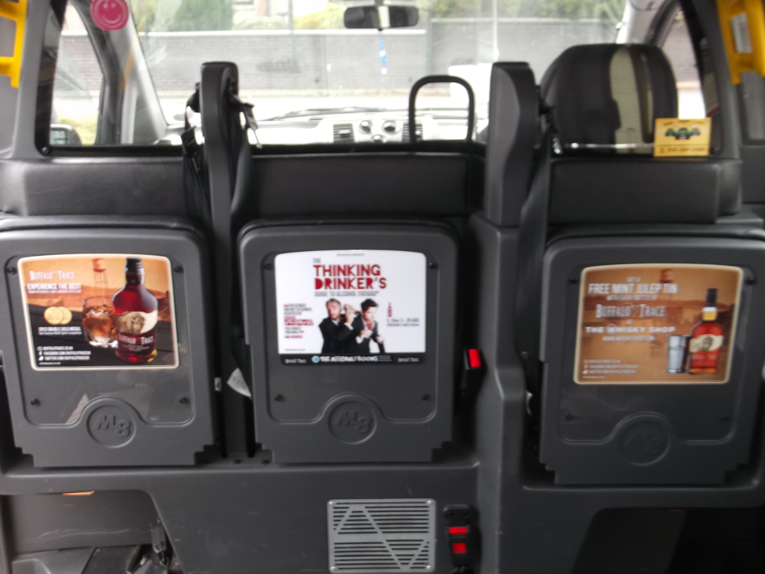 2013 Ubiquitous taxi advertising campaign for Hi Spirits - Hi Spirits