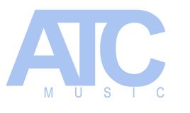 Ubiquitous Taxi Advertising client ATC Records  logo
