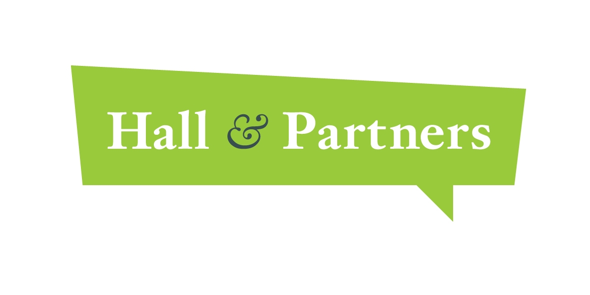 Ubiquitous Taxi Advertising client Hall & Partners  logo