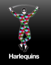 Ubiquitous Taxi Advertising client Harlequin  logo