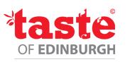 Ubiquitous Taxi Advertising client Taste Of Edinburgh  logo