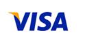 Ubiquitous Taxi Advertising client Visa  logo