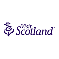 Ubiquitous Taxi Advertising client Visit Scotland  logo
