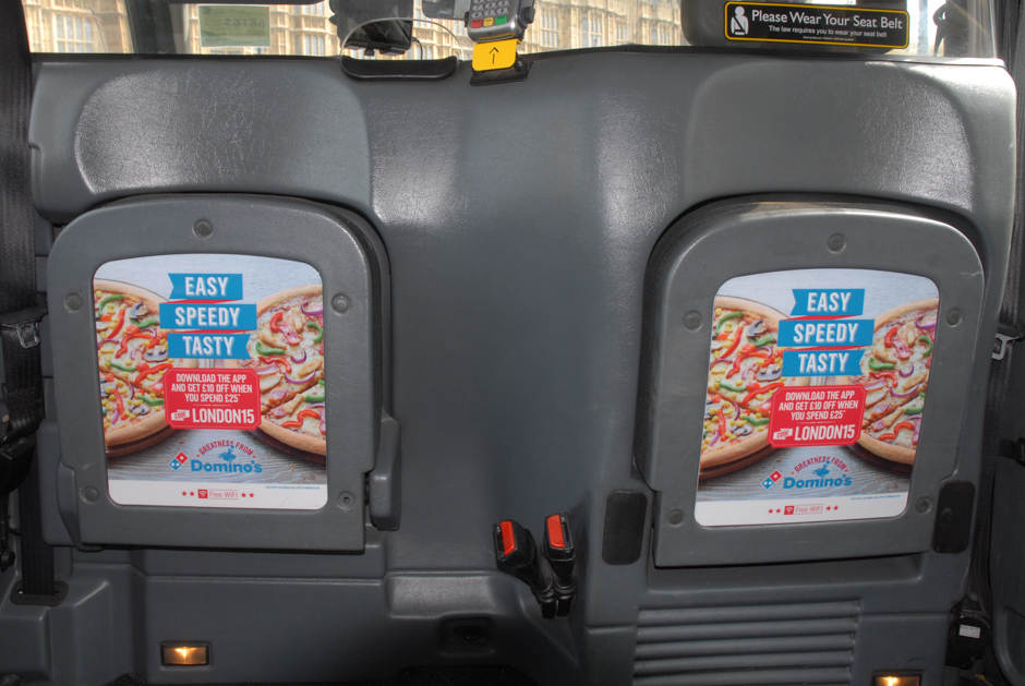2015 Ubiquitous campaign for Dominos Pizza - Domino's To Your Door At The Tap Of An App