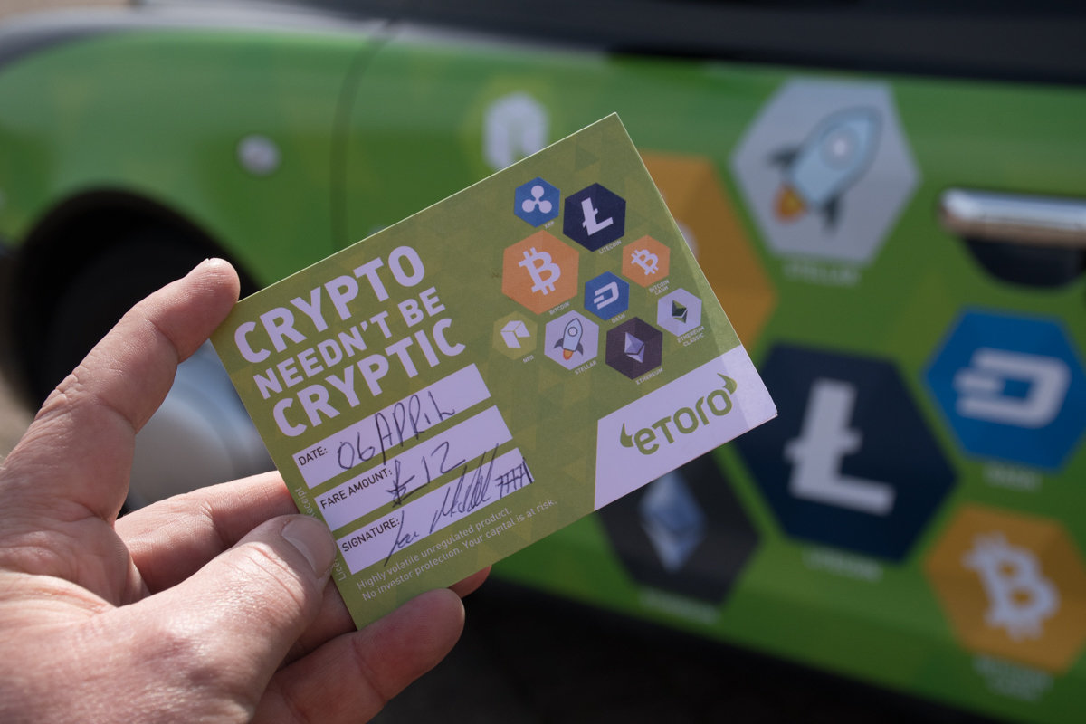 2018 Ubiquitous campaign for eToro - Crypto Needn't Be Cryptic