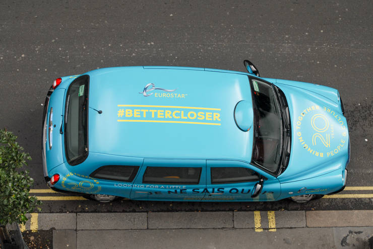 2014 Ubiquitous campaign for Eurostar  - #BetterCloser