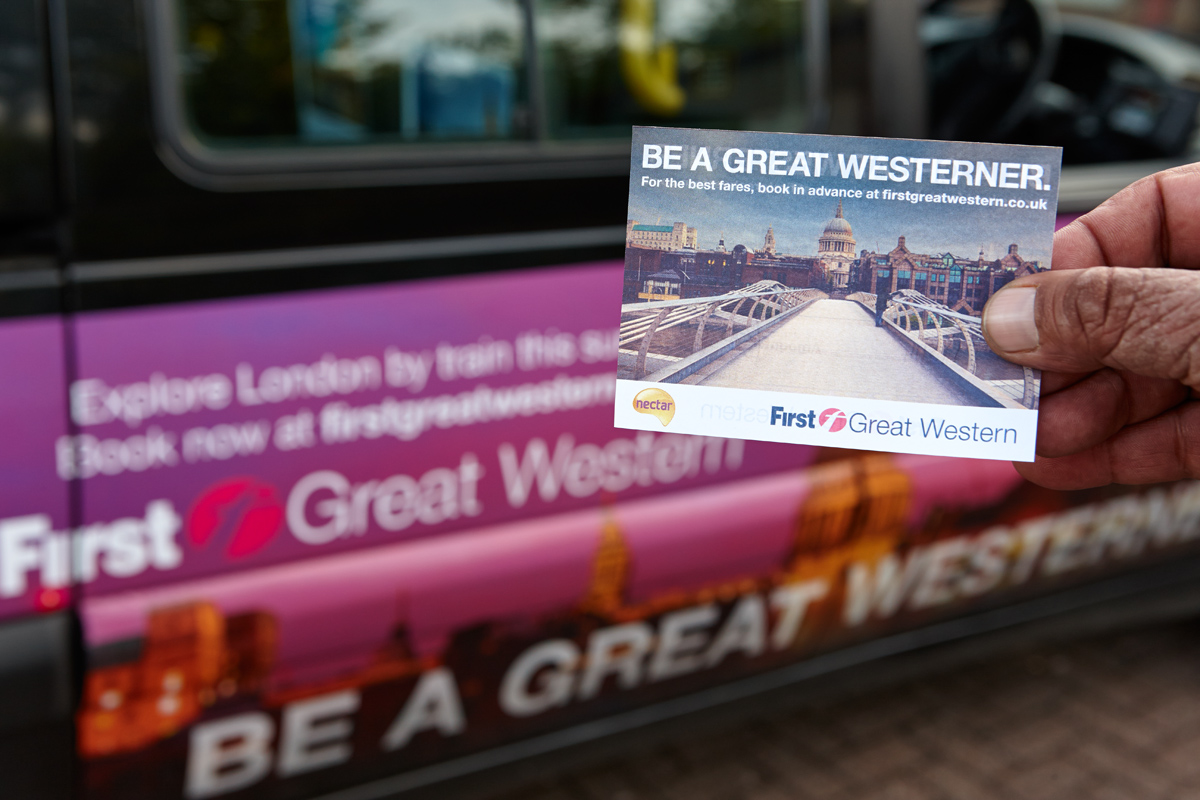  Ubiquitous campaign for First Great Western - First Great Western