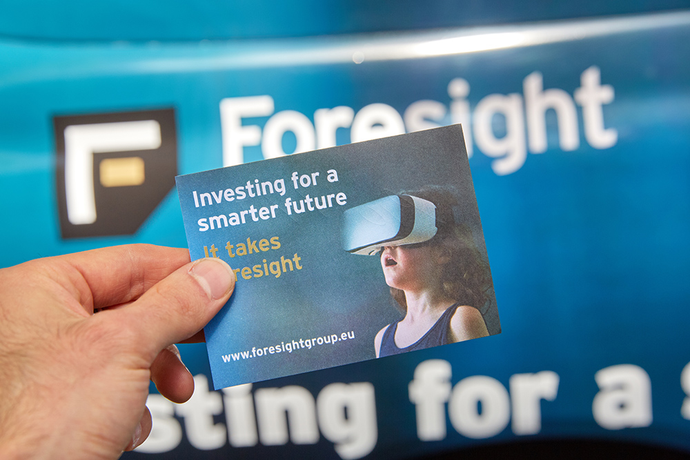 2017 Ubiquitous campaign for Foresight Group - Investing For A Smarter Future, It Takes Foresight