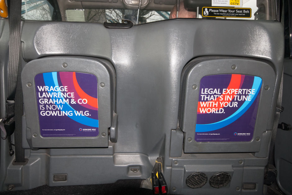 2016 Ubiquitous campaign for Gowling WLG - Legal expertise that's in tune with your world