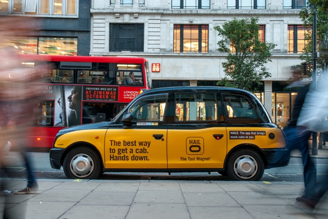 2013 Ubiquitous campaign for Hailo - The Taxi Magnet