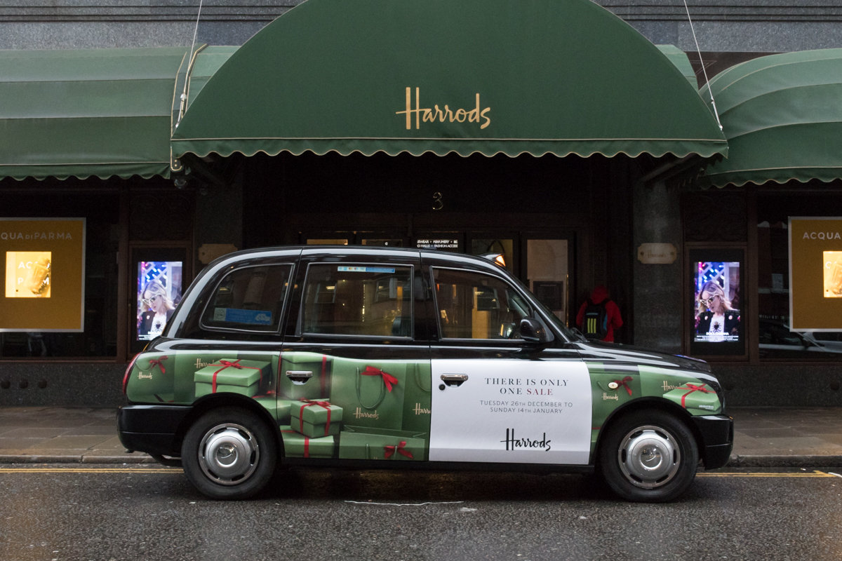 2017 Ubiquitous campaign for Harrods - There Is Only One Sale