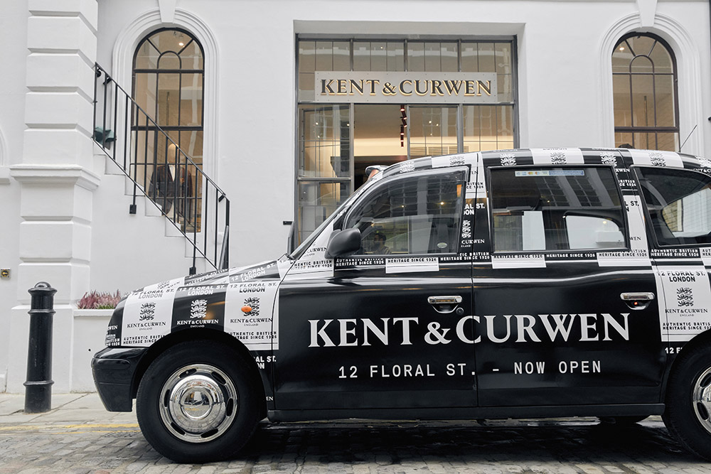 2017 Ubiquitous campaign for Kent & Curwen - 12 Floral St. - Now Open