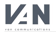 Ubiquitous Taxi Advertising agency Van Communications media logo