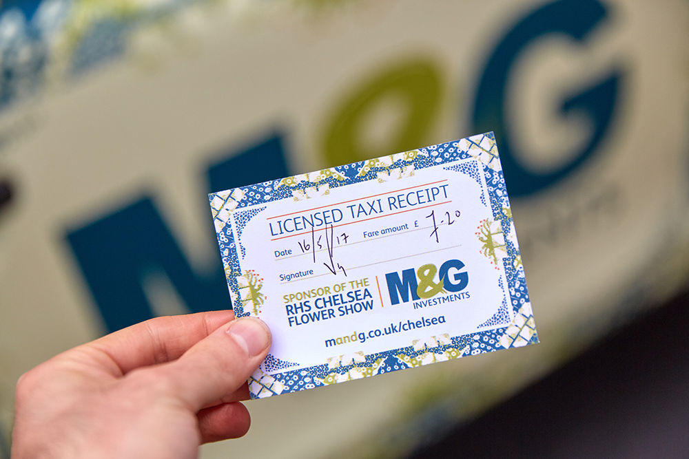 2017 Ubiquitous campaign for M&G - Sponsor Of The RHS Chelsea Flower Show