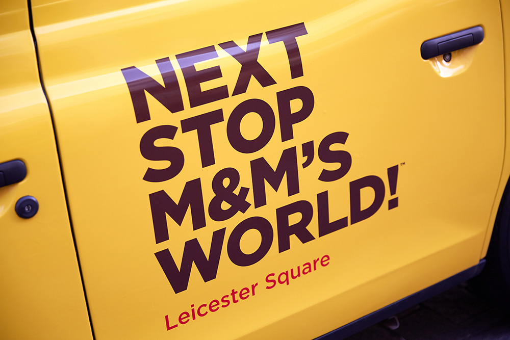 2017 Ubiquitous campaign for M&M's - Next Stop M&M's World!