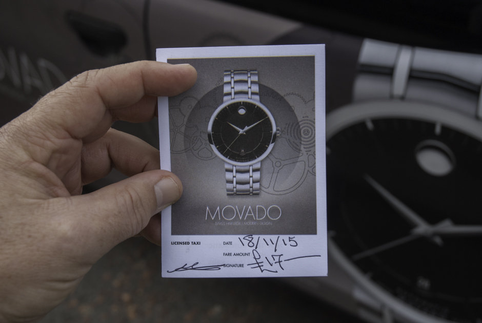 2015 Ubiquitous campaign for Movado Watches - Swiss Heritage. Modern Design