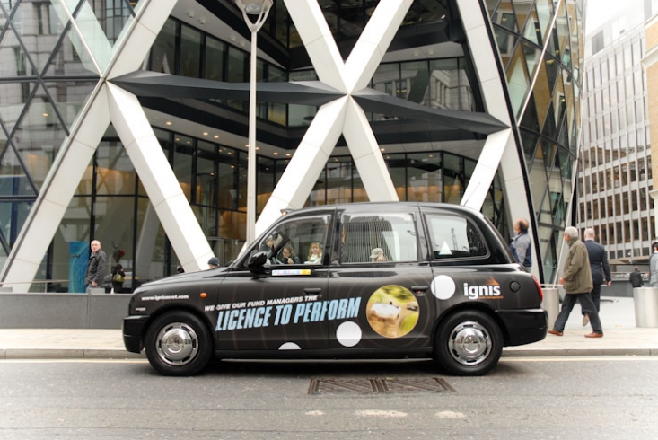 2009 Ubiquitous taxi advertising campaign for Ignis - Various