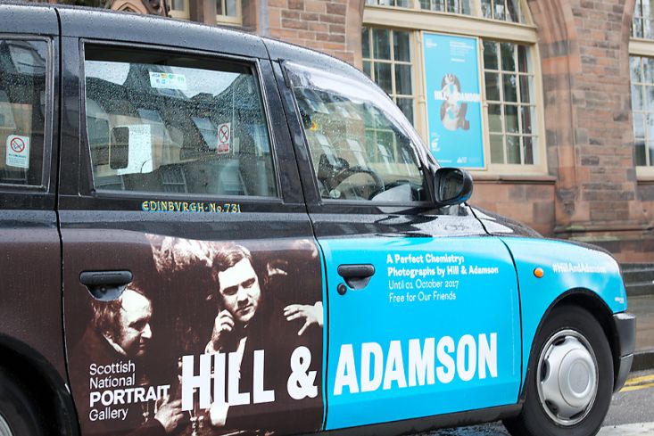 2017 Ubiquitous campaign for National Galleries of Scotland - Hill &amp; Adamson 