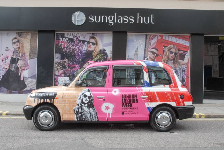 2015 Ubiquitous campaign for Sunglass Hut - London Fashion Week