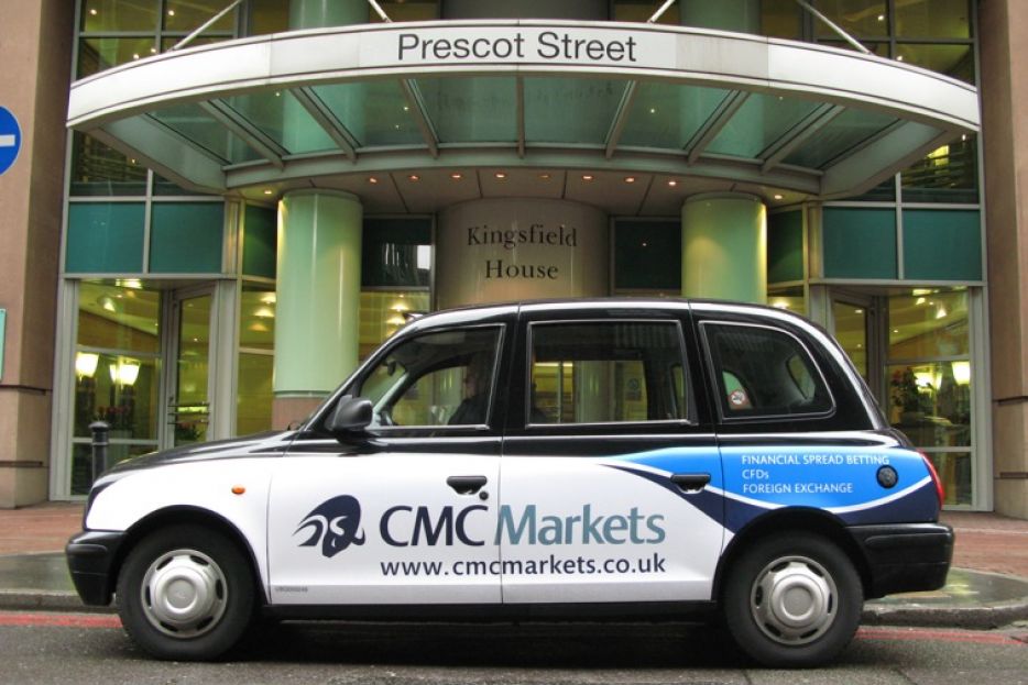 2008 Ubiquitous taxi advertising campaign for CMC Markets - CMC Markets