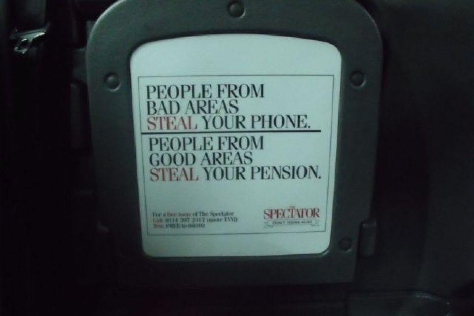 2011 Ubiquitous taxi advertising campaign for Spectator - Don&#039;t Think Alike