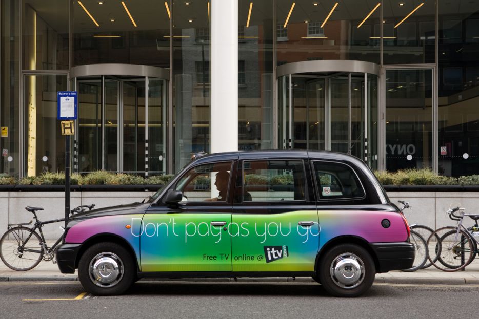 2007 Ubiquitous taxi advertising campaign for ITV - Free TV Online