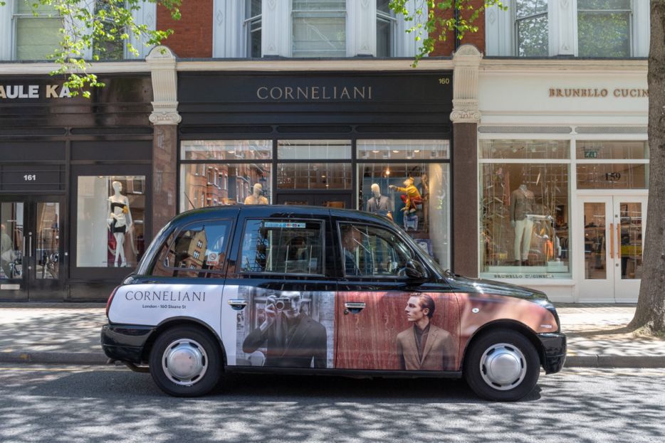 2018 Ubiquitous campaign for CORNELIANI - London - 160 Sloane Sq