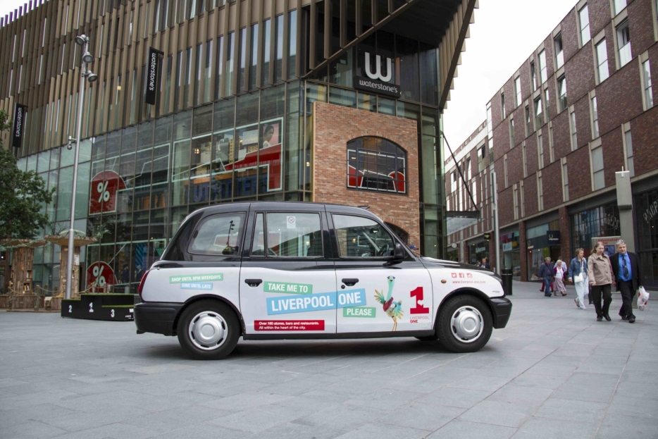 2014 Ubiquitous campaign for Liverpool One - Take Me To Liverpool One Please