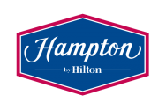 Ubiquitous Taxi Advertising client Hampton By Hilton  logo