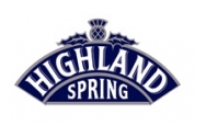 Ubiquitous Taxi Advertising client Highland Spring  logo