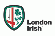 Ubiquitous Taxi Advertising client London Irish   logo