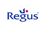 Ubiquitous Taxi Advertising client Regus  logo