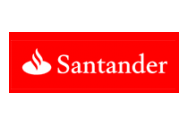 Ubiquitous Taxi Advertising client Santander  logo