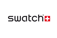 Ubiquitous Taxi Advertising client Swatch  logo