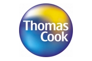 Ubiquitous Taxi Advertising client Thomas Cook  logo
