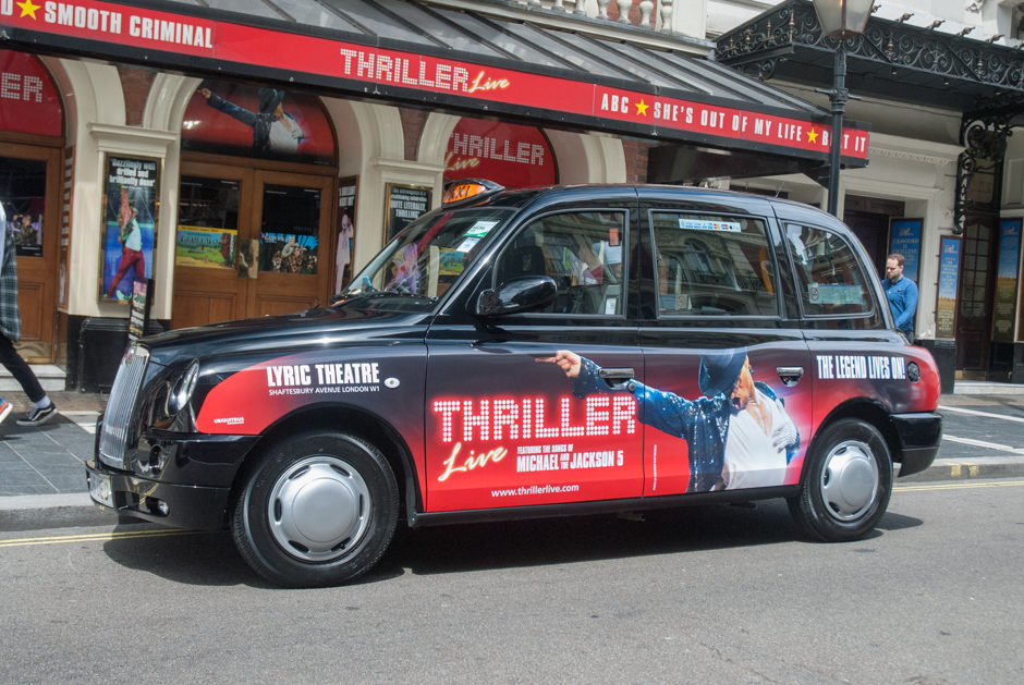 2016 Ubiquitous campaign for Thriller - The Legend Lives On!
