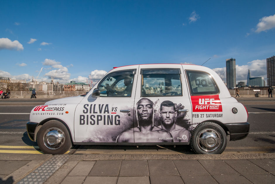2016 Ubiquitous campaign for UFC - SILVA VS BISPING