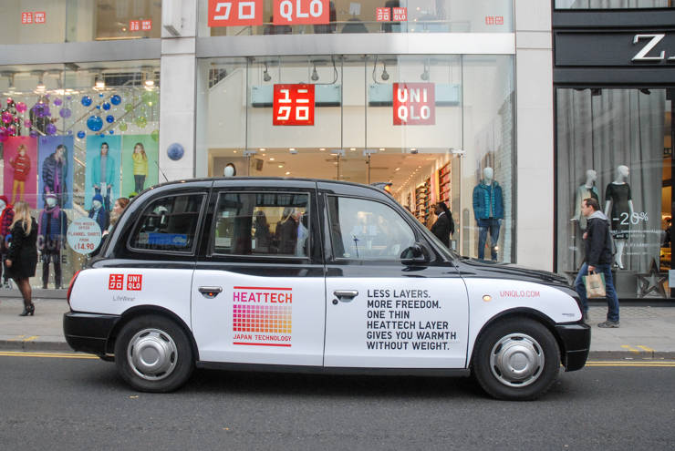 2014 Ubiquitous campaign for Uniqlo - Heatech Japan Technology 