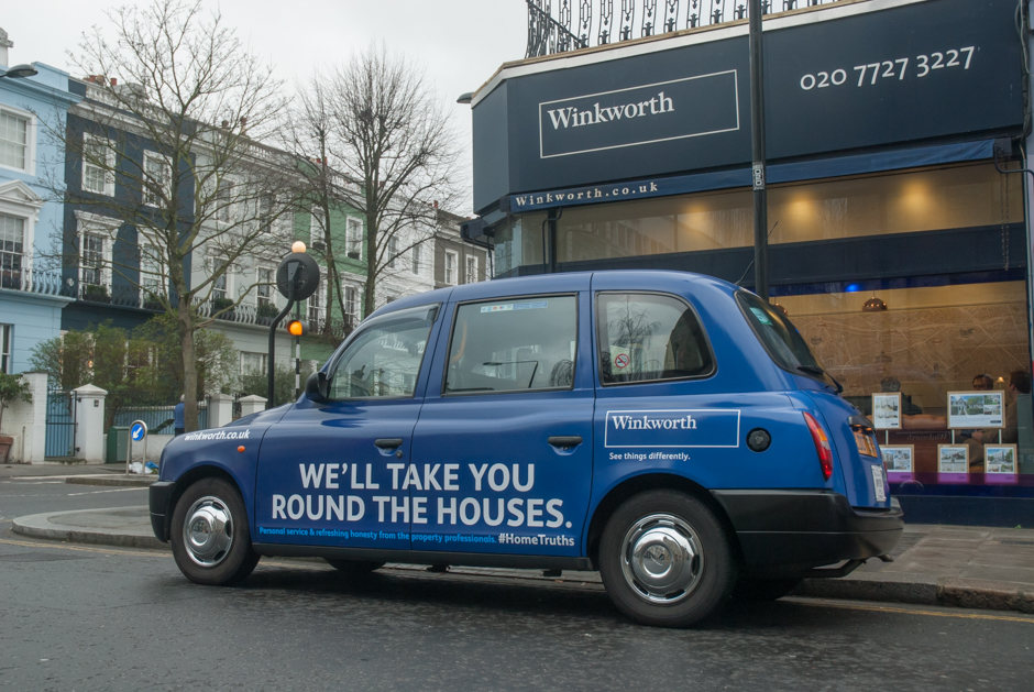 2017 Ubiquitous campaign for Winkworth - We'll take you round the houses